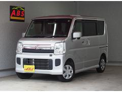 エブリイワゴン JPターボ 禁煙車・セーフティサポート・社外SDナビ・Bluetoothオーディオ・TV・スマートキー・ETC・4WD 中古車画像