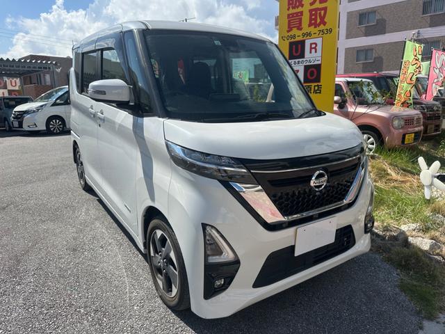 沖縄県中頭郡中城村の中古車ならルークス ハイウェイスター　Ｘ　本土仕入　純正ワイドナビ　フルセグＴＶ　アラウンドビューモニター　ＣＤ　ＤＶＤ　Ｂｌｕｅｔｏｏｔｈ　ＥＴＣ　パワースライドドア　ドライブレコーダー