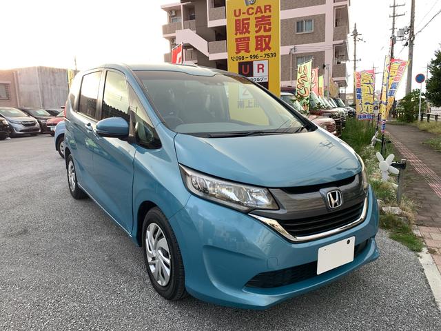 沖縄県中頭郡中城村の中古車ならフリード Ｇ・ホンダセンシング　本土仕入・両側パワースライドドア・ナビ・Ｂｌｕｅｔｏｏｔｈ・フルセグＴＶ・バックモニター・前後ドライブレコーダー・６人乗り・ステアリングスイッチ・クルーズコントロール・ＥＴＣ