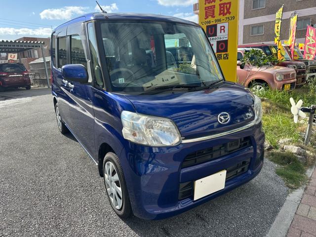 沖縄県の中古車ならタント Ｘ　ＳＡＩＩ　本土仕入　ケンウッドナビ　ワンセグＴＶ　Ｂｌｕｅｔｏｏｔｈ　ＣＤ　バックカメラ　パワースライドドア