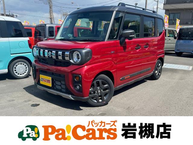 ハイブリッドＸＺ　ターボ　届出済未使用車　クリソナ　両側パワスラドア　前席シートヒーター　クルコン　ＬＥＤヘッドランプ　オットマン　スマートキー　レーンキープ　オートエアコン　アイドリングＳＴＯＰ　ターボモデル　ルーフレール