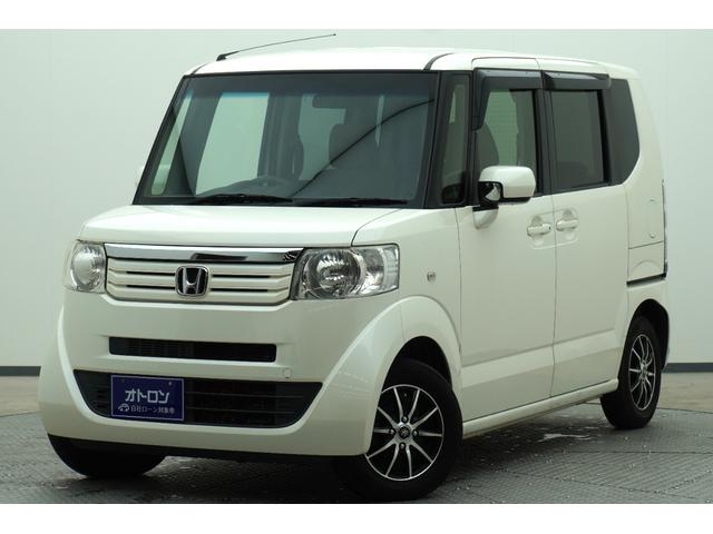 N−BOX(ホンダ) G・Lパッケージ 両側スライド・片側電動 ナビ TV スマートキー アイドリングストップ 電動格納ミラー ベンチシート CVT 盗難防止システム ABS ESC CD USB アルミホイール 衝突安全ボディ エアコン 中古車画像
