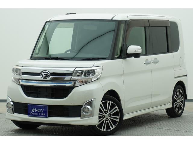 タント(ダイハツ) カスタムRS バックカメラ 両側電動スライドドア TV LEDヘッドランプ スマートキー アイドリングストップ 電動格納ミラー ベンチシート CVT 盗難防止システム ABS CD USB アルミホイール 中古車画像