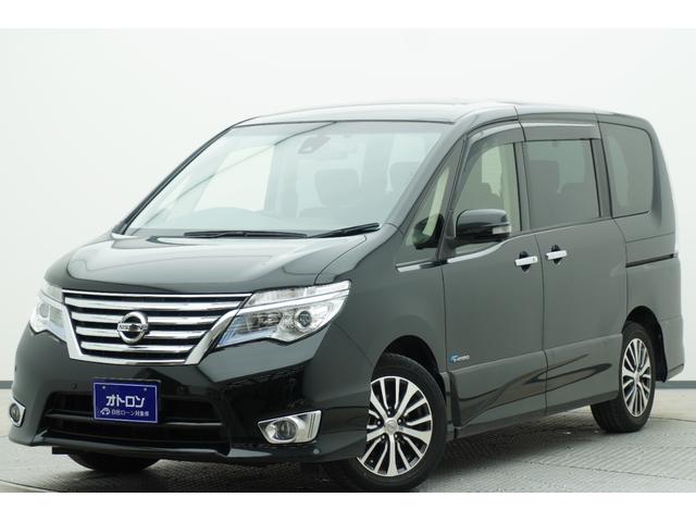 セレナ(日産) ハイウェイスターS−HVアドバンスドセーフティパック ドライブレコーダー ETC 全周囲カメラ クリアランスソナー オートクルーズコントロール レーンアシスト 衝突被害軽減システム 両側電動スライドドア スマートキー 電動格納ミラー 3列シート CVT 中古車画像