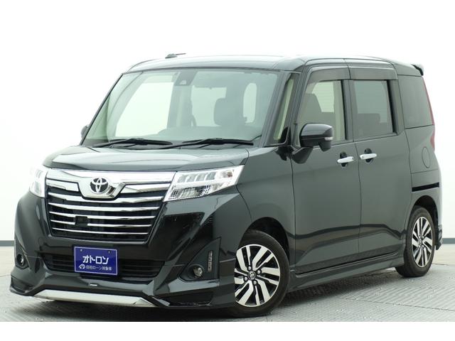 ルーミー カスタムG S ETC バックカメラ ナビ TV 両側電動スライドドア オートクルーズコントロール 衝突被害軽減システム アルミホイール LEDヘッドランプ スマートキー アイドリングストップ ウォークスルー CVT(1枚目)