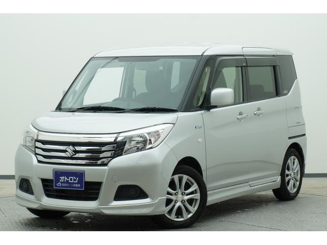 ソリオ(スズキ) ハイブリッドＭＸ　バックカメラ　両側スライド・片側電動　スマートキー　アイドリングストップ　電動格納ミラー　ＣＶＴ　アルミホイール　盗難防止システム　衝突安全ボディ　ＡＢＳ　ＥＳＣ　エアコン　パワーステアリング 中古車画像