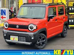 スズキ　ハスラー　タフワイルドターボ【４ＷＤ】【届出済未使用車】【衝突軽減】　【全方位モニター】【純正９インチメモリーナビ】【Ｂｌｕｅｔｏｏｔｈ】【クルーズコントロール】【シートヒーター＆グリップコントロール】【純正１５ＡＷ】【コーナーセンサー】【ＬＥＤヘッドライト】