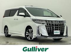 アルファード 2.5S Cパッケージ モデリスタエアロ サンルーフ 後席モニター デジタルインナーミラー BSM RCTA 100V電源 フルセグTV 三眼LED シーケンシャルランプ アダプティブクルーズ セーフティセンス 禁煙車 中古車画像