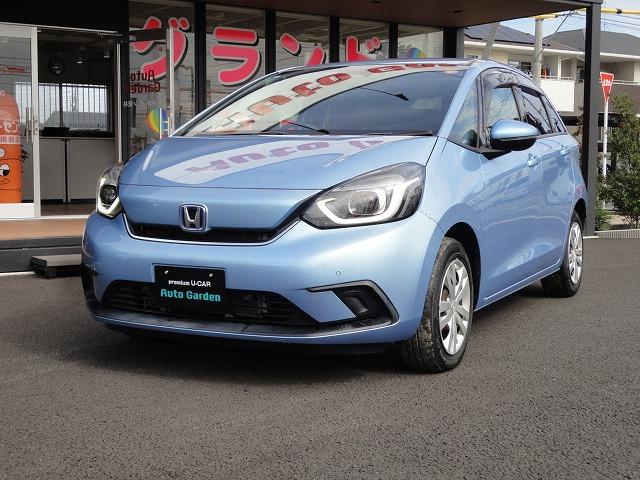 フィット(ホンダ) e:HEVホーム 【修復歴なし】【保証あり】純正ナビ Bluetooth対応 Bカメラ ETC ドライブレコーダー前後 USBポート 衝突軽減ブレーキ 追従式オートクルーズ 保証書 取説 スペアキー有 中古車画像