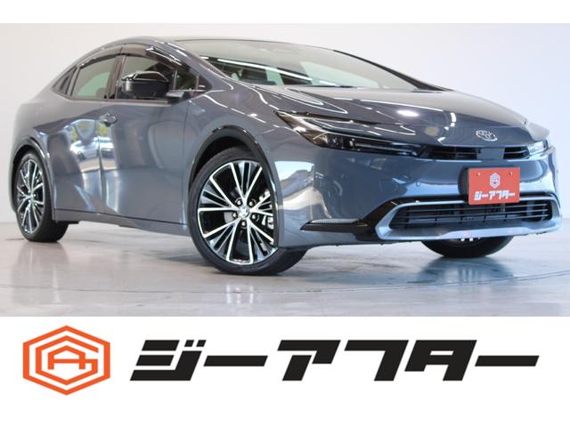 プリウス(トヨタ) Ｚ　ワンオーナー　パノラマルーフ　純正ディスプレイオーディオ　全周囲カメラ　フルセグＴＶ　レッドフィルムインパネ　レッドイルミネーション　加修付合皮スポーティーシート　レーダークルーズコントロール 中古車画像