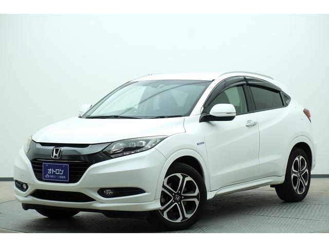 ヴェゼル(ホンダ) ハイブリッドＺ　ＥＴＣ　バックカメラ　オートクルーズコントロール　衝突被害軽減システム　ナビ　オートライト　ＬＥＤヘッドランプ　アルミホイール　スマートキー　シートヒーター　ＡＴ　盗難防止システム　衝突安全ボディ 中古車画像
