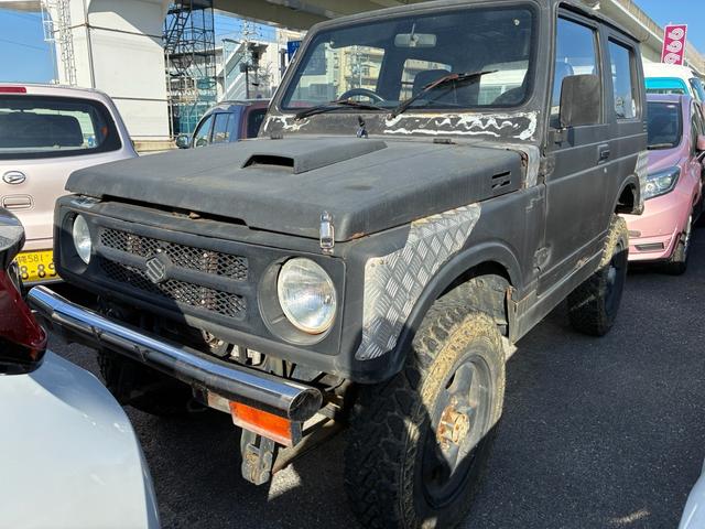 沖縄の中古車 スズキ ジムニー 支払総額 -万円 リ済込 1994(平成6)年 16.7万km ブラック