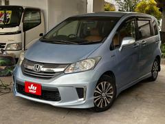 フリードハイブリッド ジャストセレクション ホンダディーラー仕入れ スマートキー TV ナビ Bluetooth ETC バックカメラ 純正アルミ 両側パワースライド HIDライト アイドリングストップ 無事故車 中古車画像