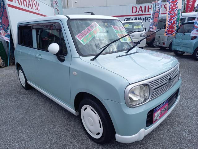 沖縄県宜野湾市の中古車ならアルトラパン リミテッド　ホワイトエアブルー２トーンカラー