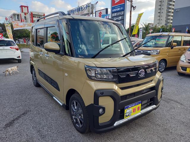 沖縄県の中古車ならタント ファンクロス　サンドベージュメタリック