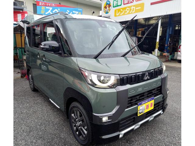 沖縄県の中古車ならデリカミニ Ｇ　プレミアム　アッシュグリーンメタリック　ＢＫカメラ　マルチビュー