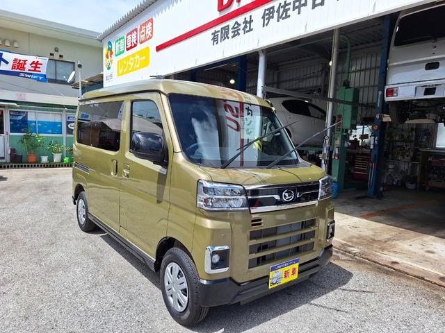 沖縄県の中古車ならアトレー Ｘ　オフビートカーキメタリック