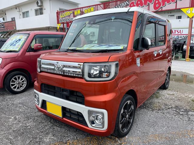 沖縄県の中古車ならウェイク Ｇターボ　レジャーエディションＳＡＩＩ　ワンセグナビ　ブルートゥース　バックモニター