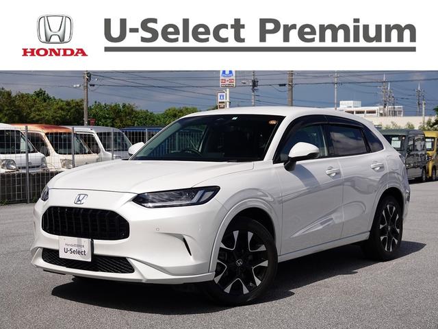 沖縄県の中古車ならＺＲ－Ｖ Ｚ　スマートキー、ＥＴＣ、リアカメラ、カーナビ、ＴＶ、フロアマット、ドアバイザー、防錆済　インテリキー　カーテンエアバック　地デジ　ＶＳＡ　Ｂカメラ　クルコン　ＵＳＢ　エアコン　ターボ　本革シ－ト　ＡＢＳ