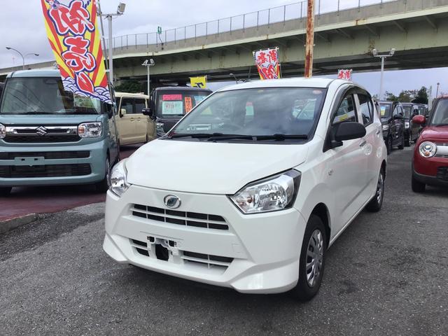 沖縄の中古車 ダイハツ ミライース 支払総額 73万円 リ済込 2018(平成30)年 2.6万km ホワイト