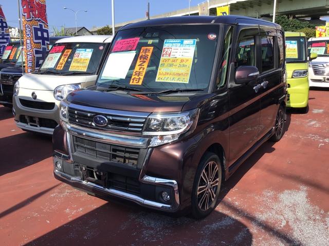 沖縄県島尻郡八重瀬町の中古車ならシフォン カスタムＲＳ　リミテッド　スマートアシスト　純正８インチナビ／ＴＶ／ＤＶＤ／Ｂｌｕｅｔｏｏｔｈ／ＨＤＭＩ　バックモニター　ＥＴＣ　両側パワースライドドア　キーフリー　プッシュスタート　純正アルミホイール