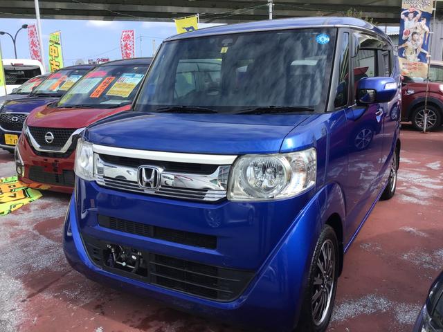 沖縄県の中古車ならＮ－ＢＯＸスラッシュ Ｘ・ターボパッケージ　純正ナビ／ＴＶ／ＤＶＤ／Ｂｌｕｅｔｏｏｔｈ　バックモニター　ＥＴＣ　サウンドマッピングシステム　電子制御パーキングブレーキ　モード切替ステアリング　純正アルミホイール　キーフリー　プッシュスタート