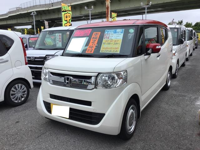 沖縄県島尻郡八重瀬町の中古車ならＮ－ＢＯＸスラッシュ Ｇ・Ｌパッケージ　純正オーディオ　ＣＤ／Ｂｌｕｅｔｏｏｔｈ／ＨＤＭＩ　バックモニター　ＥＴＣ　キーフリー　プッシュスタート　純正アルミホイール