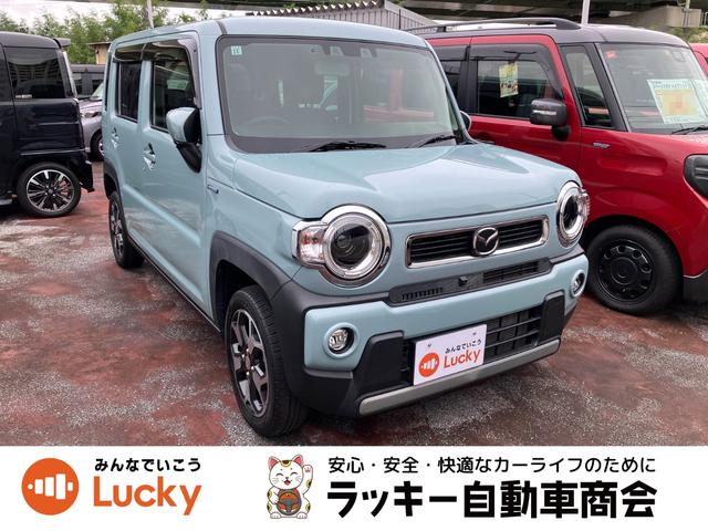 フレアクロスオーバー(マツダ) ハイブリッドＸＴ　ＵＳＢ　レーンキープ　オートハイビーム　フルセグＴＶ　シートヒーター　ＬＥＤヘッドランプ　ＥＴＣ　クルーズコントロール　バックカメラ　アドバンストキー　ナビＴＶ　盗難防止システム　オートライト　ＡＢＳ 中古車画像