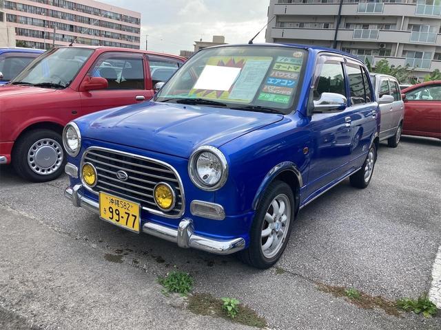 沖縄の中古車 ダイハツ ミラジーノ 支払総額 50万円 リ済込 2002(平成14)年 17.3万km ブルー