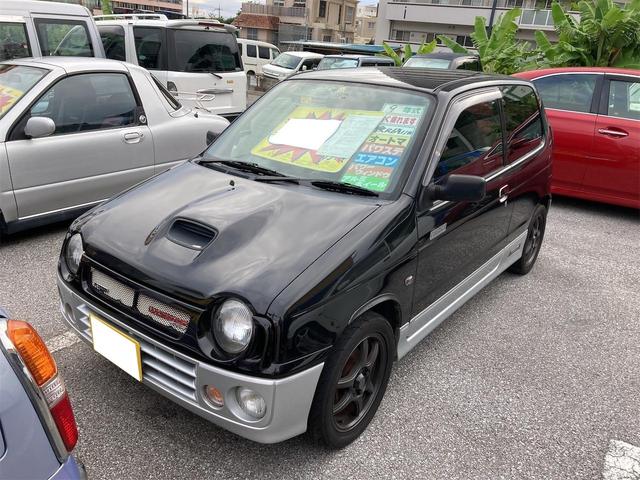 沖縄の中古車 スズキ アルトワークス 支払総額 45万円 リ済込 1997(平成9)年 21.9万km ブラック