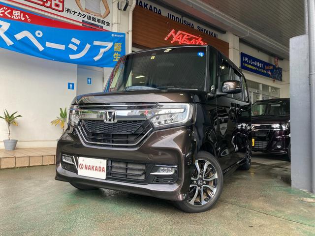 Ｎ－ＢＯＸカスタム Ｇ・Ｌホンダセンシング　パワースライドドア　ナビ　ＴＶ　Ｂｌｕｅｔｏｏｔｈ　ＥＴＣ