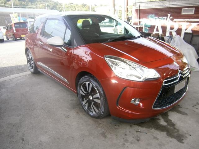 沖縄の中古車 シトロエン ＤＳ３ 支払総額 59万円 リ済込 2013(平成25)年 4.6万km ダークレッドＩＩ