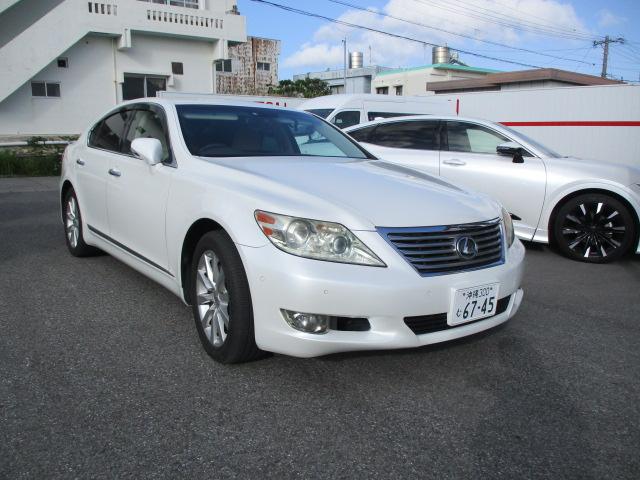 沖縄の中古車 レクサス ＬＳ 支払総額 69万円 リ済込 2010(平成22)年 12.9万km パール