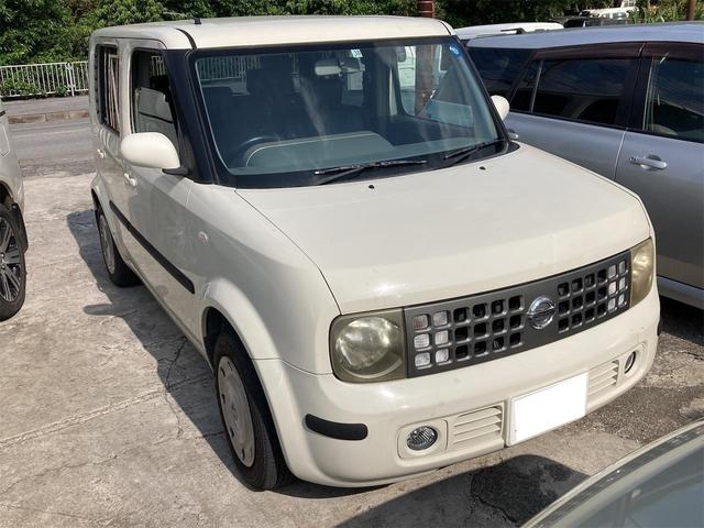 沖縄の中古車 日産 キューブ 支払総額 17万円 リ済込 2005(平成17)年 10.0万km クリームホワイト