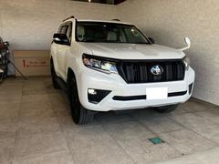 ランドクルーザープラド TX Lパッケージ マットブラックエディション 4WD チルト&スライド電動ムーンルーフ リヤフォグランプ(左右) 7インチBluetoothナビCD/DVDナビ付き ドライブレコーダー前後 ETC オートクルーズコントロール パワーシート 中古車画像