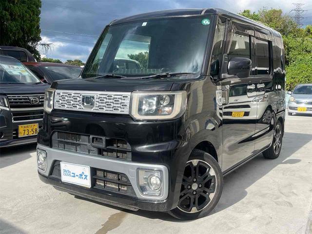 ウェイク(ダイハツ) Ｇ　ＳＡ　両側電動スライドドア　衝突被害軽減システム　オートライト　ＬＥＤヘッドランプ　スマートキー　アイドリングストップ　電動格納ミラー　ベンチシート　後席モニター　ＣＶＴ　盗難防止システム　ＡＢＳ　ＥＳＣ 中古車画像