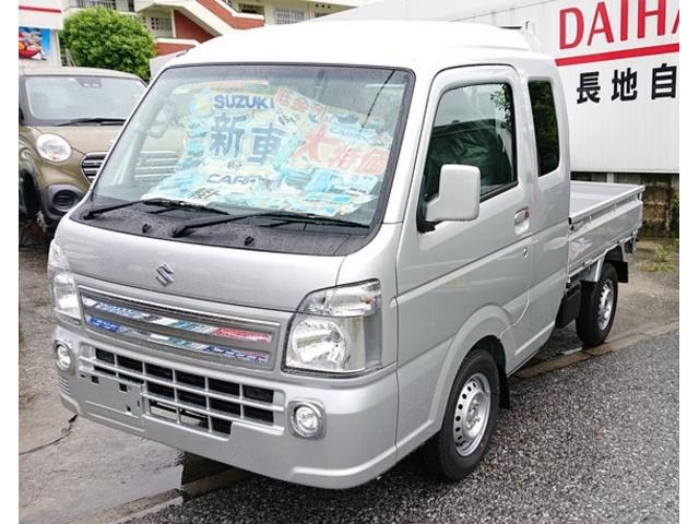 スズキ キャリイトラックの中古車 車体価格116 5万円 年式 走行3キロ 車体色シルバー 沖縄県うるま市石川東山２ ３０ １０ 長地自動車の在庫 グーネット中古車