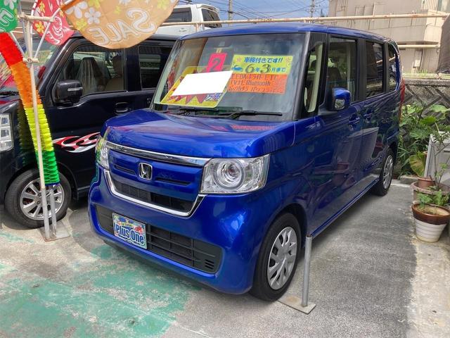 沖縄の中古車 ホンダ Ｎ－ＢＯＸ 車両価格 125万円 リ済別 2020(令和2)年 4.4万km ブルーＭ