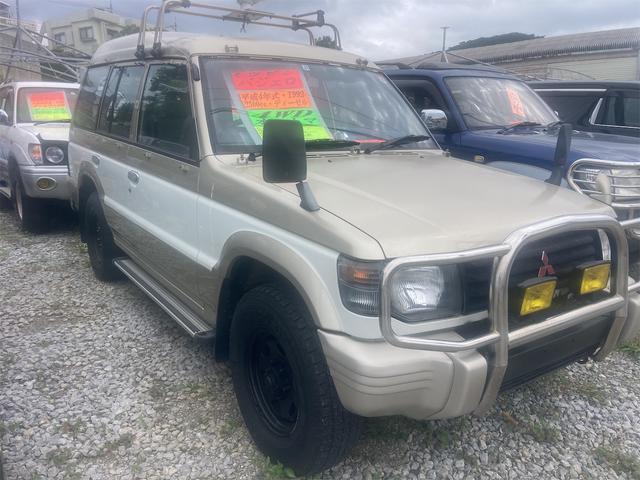 沖縄県名護市の中古車ならパジェロ 　ディーゼル　４ＷＤ　オートマ　オートエアコン　パワステ　修復歴なし