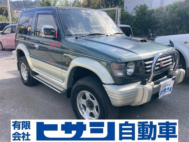 沖縄県名護市の中古車ならパジェロ 　オートマ　４ＷＤ　ディーゼルターボ　現状車　マニュアルエアコン　電動格納ミラー　　インフォメーションディスプレイ　ナビ　ＥＴＣ