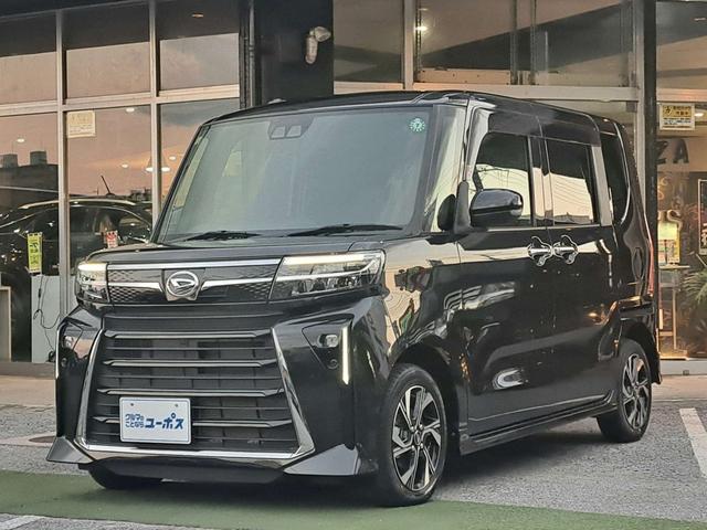 タント(ダイハツ) カスタムＸ　ＯＰ１０年保証対象車　両側パワスラ　ハーフレザーシート　オートＬＥＤヘッドライト　電動パーキング　両席シートヒーター　オートリトラウィンカーミラー　前後コーナーセンサー　純正１４インチアルミホイール 中古車画像