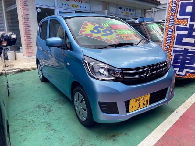 沖縄県うるま市の中古車ならｅＫワゴン Ｅ　社外ナビ　ＤＶＤ　Ｂｌｕｅｔｏｏｔｈ　シートヒーター　キーレス　ＥＴＣ