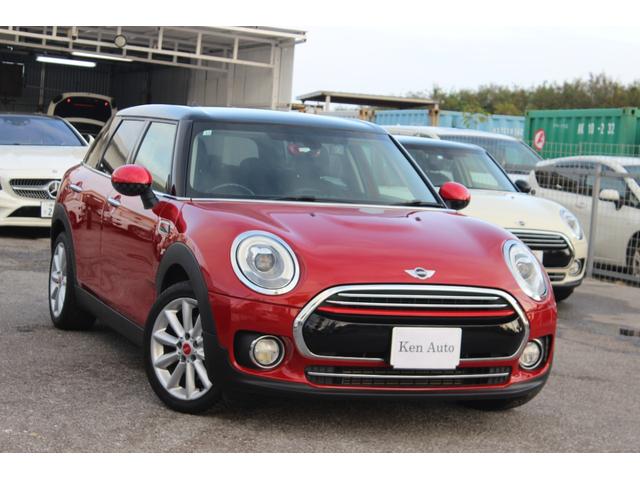 クーパー　クラブマン　ディーラー車　本土仕入れ　禁煙車　純正ナビ　バックカメラ　障害物センサー　ＬＥＤヘッドライト　プッシュスタート　ＵＳＢ　ＡＵＸ　Ｂｌｕｅｔｏｏｔｈ　ドライブレコーダー　アイドリングストップ
