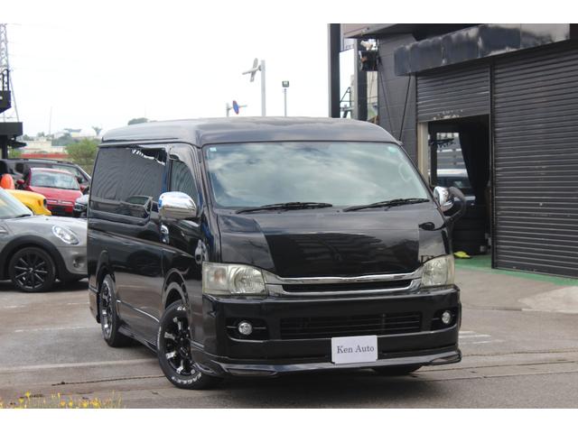 沖縄県の中古車ならハイエースワゴン ＧＬ　本土仕入れ　社外１６インチアルミホイール　１０人乗り　パワースライドドア　バックカメラ　ＥＴＣ