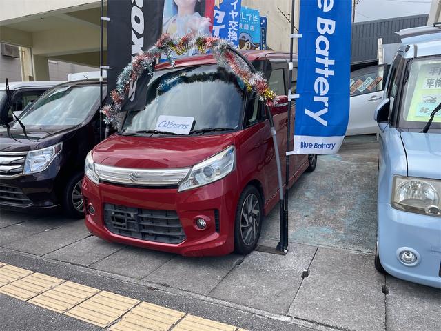 沖縄県沖縄市の中古車ならスペーシアカスタム ＴＳ　ターボプッシュスタート・フルセグＴＶ・両側スライドドア