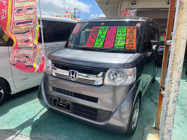沖縄の中古車 ホンダ Ｎ－ＢＯＸスラッシュ 車両価格 112万円 リ済込 2017(平成29)年 6.0万km グレー