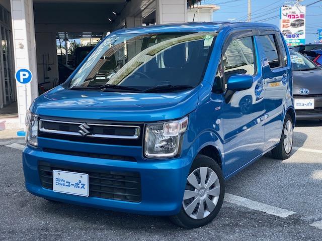 沖縄県の中古車ならワゴンＲ ハイブリッドＦＸ　ＯＰ５年保証対象車　ＥＴＣ　Ｂｌｕｅｔｏｏｔｈ対応　カーテレビ　走行２．９万キロ　シートヒーター