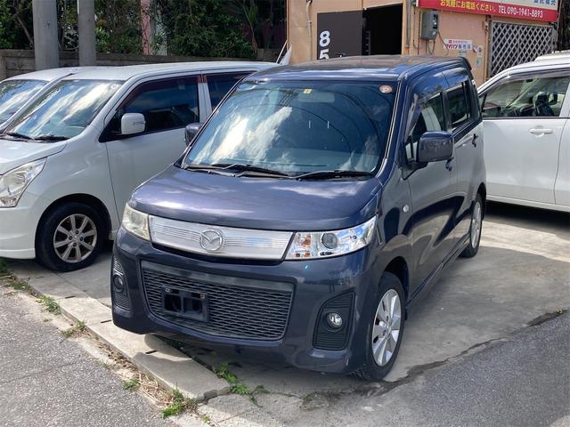 国頭郡金武町 朝日自動車 マツダ ＡＺワゴン 　カスタムスタイルＸＳ　プッシュスタート　オーディオ　フル装備　エアバック　アルミホイール グレー 7.8万km 2010(平成22)年