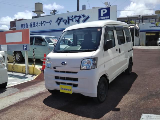 沖縄の中古車 スバル サンバーバン 車両価格 69万円 リ済別 2016(平成28)年 6.7万km ホワイト