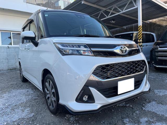 沖縄の中古車 トヨタ タンク 支払総額 144万円 リ済込 2019(令和1)年 4.2万km ２トーン　ホワイトパール／ブラック